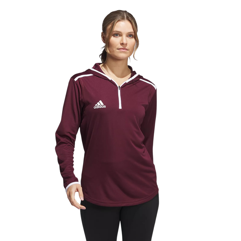 Miniatura: Buso Adidas Women Team Issue Hooded Long Sleeve Tee