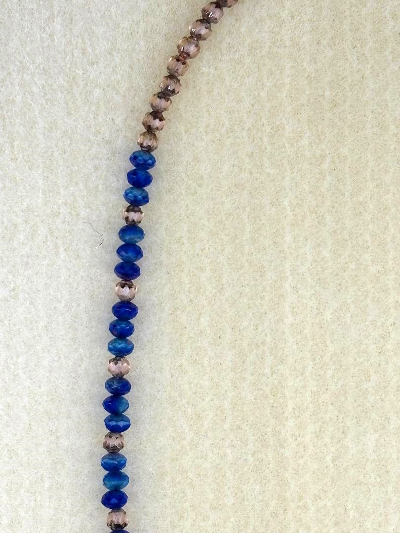 Thumbnail: Czech glass necklace.