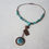 Thumbnail: Turquoise and copper necklace