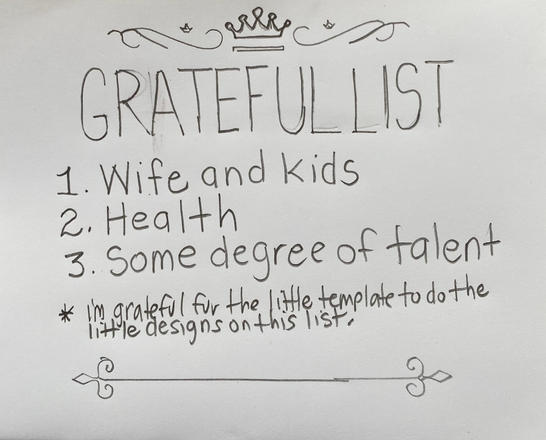 Lee's grateful list
