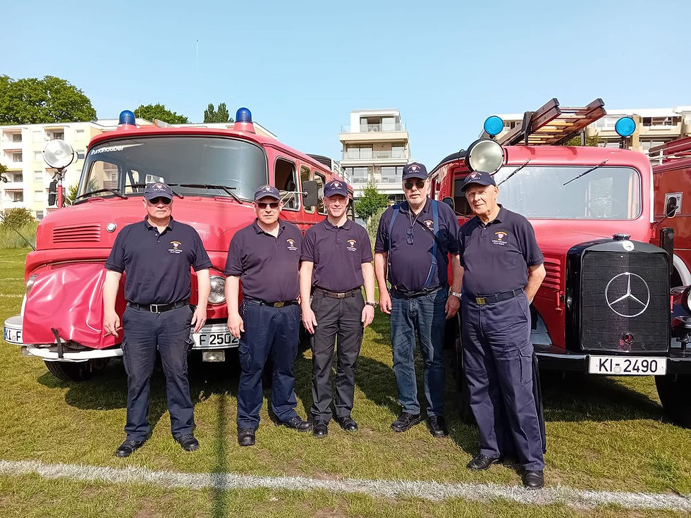 Team Kiel Ankunft in Grömitz