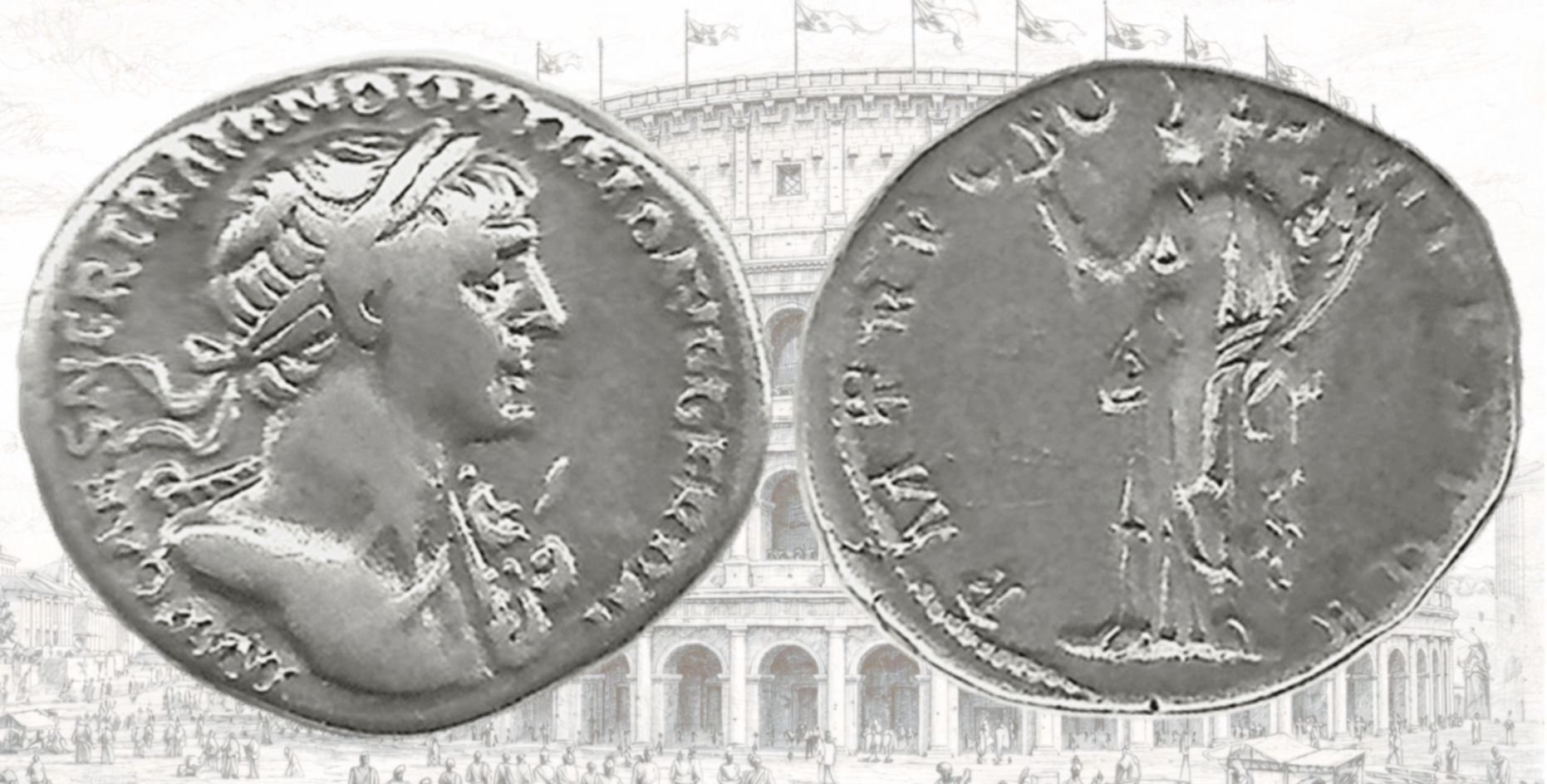 Denario de Trajano. RIC II Trajan 343