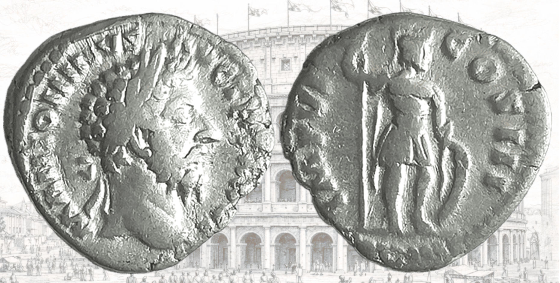 Denario de Marco Aurelio. RIC 261. IMP VI COS III. Marte.