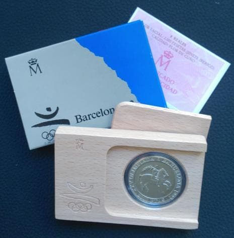 Miniatura: 3ª SERIE BARCELONA 92, PLATA. (PROOF)