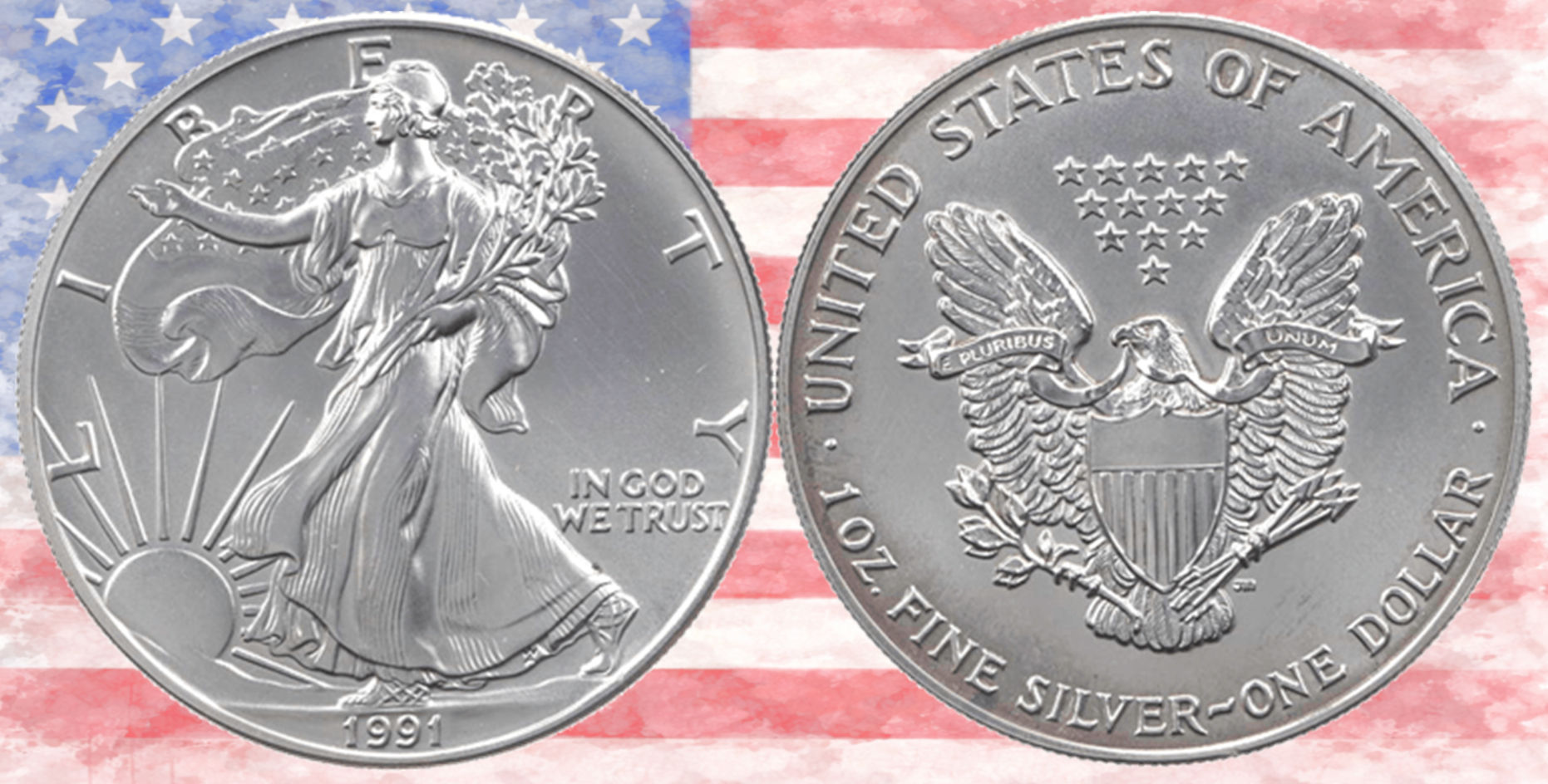 Estados Unidos. USA. 1 dólar. 1991. Eagle_Liberty
