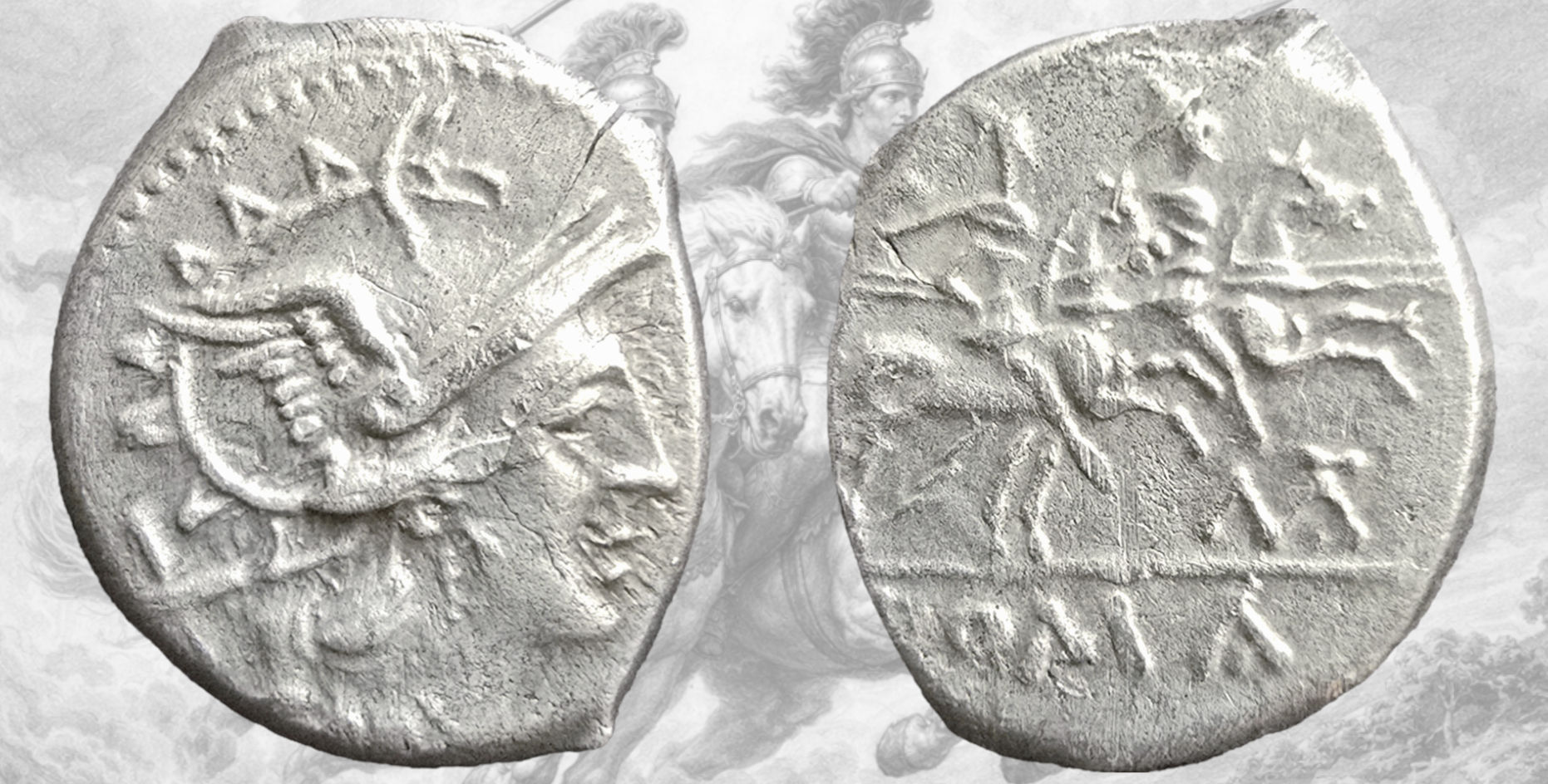 Denario Republica Romana. Denario Gens Matiena. Crawford 162/2b. Matienus.