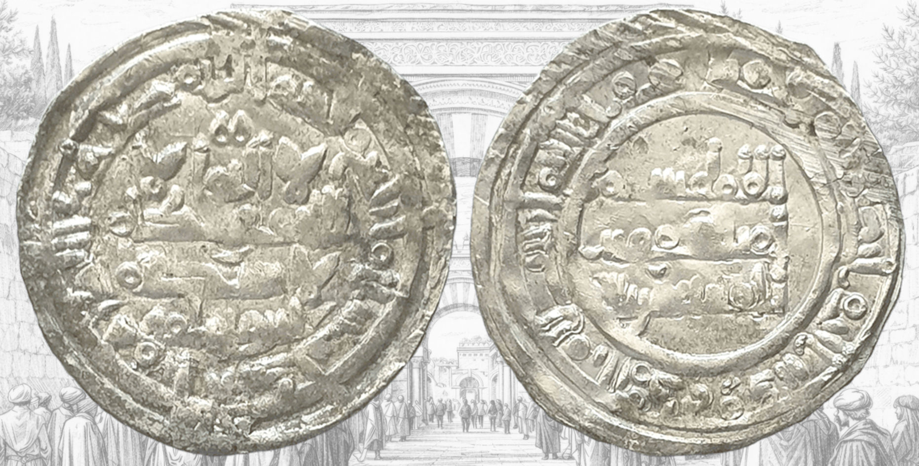 Dirhem de Sulayman. Al Andalus. Califato. 400 H.