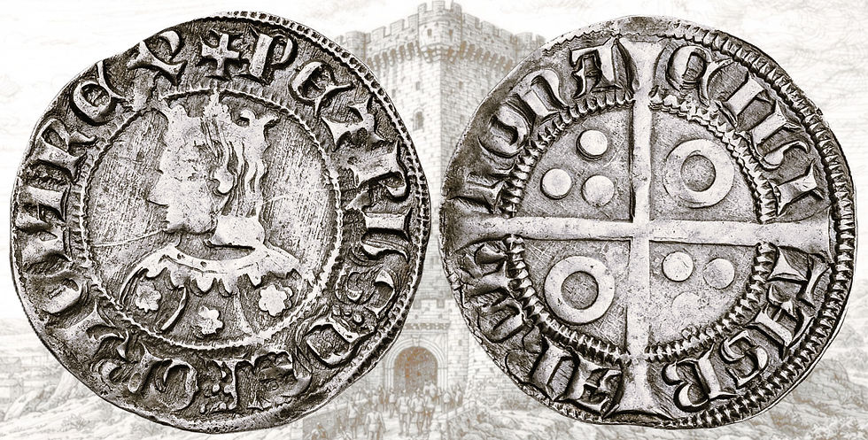 Pere III. Croat. Barcelona.
