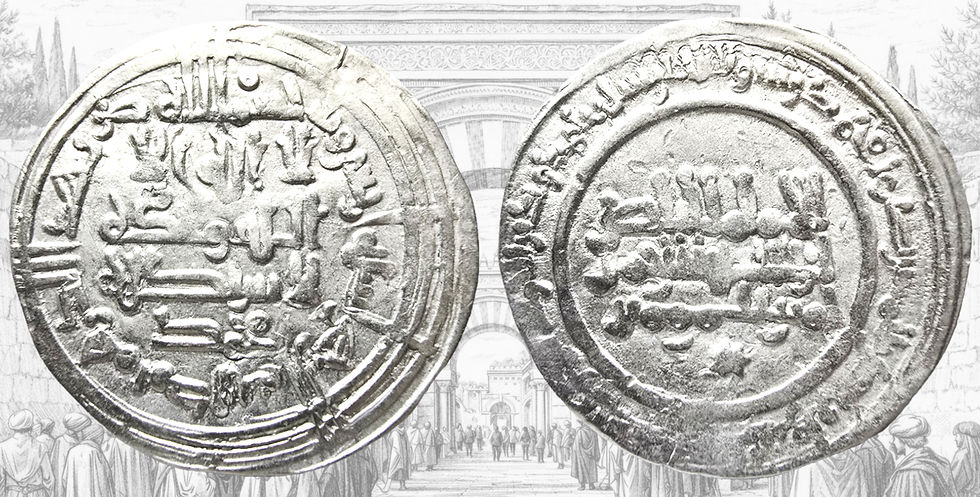 Dirham de Abd al-Rahman III. 340 H. Madinat al-Zahra