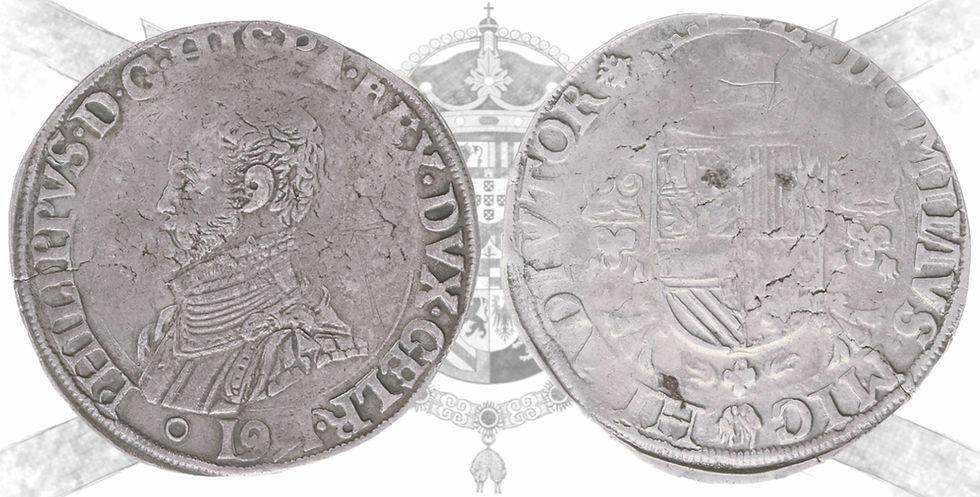 Felipe II.  1561. Nimega. 1 escudo. Ducado de Güeldres.