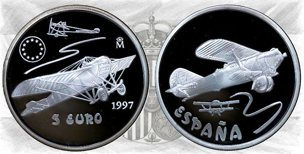 5 EURO, 1997. Nieuport. Proof
