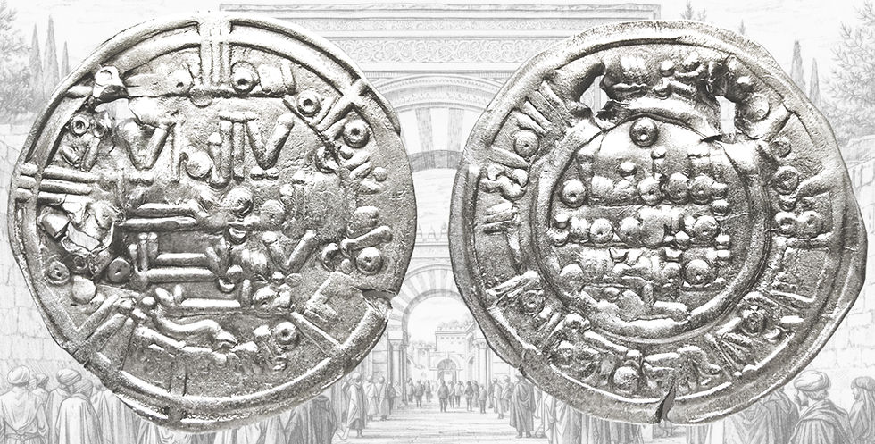 Hisham II. Dirham de Hisham II. 392 H. Al Andalus.