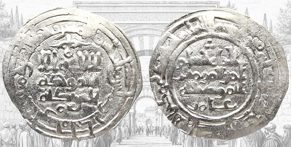 Hisham II. Dirham de Hisham II. 381 H. Al Andalus.