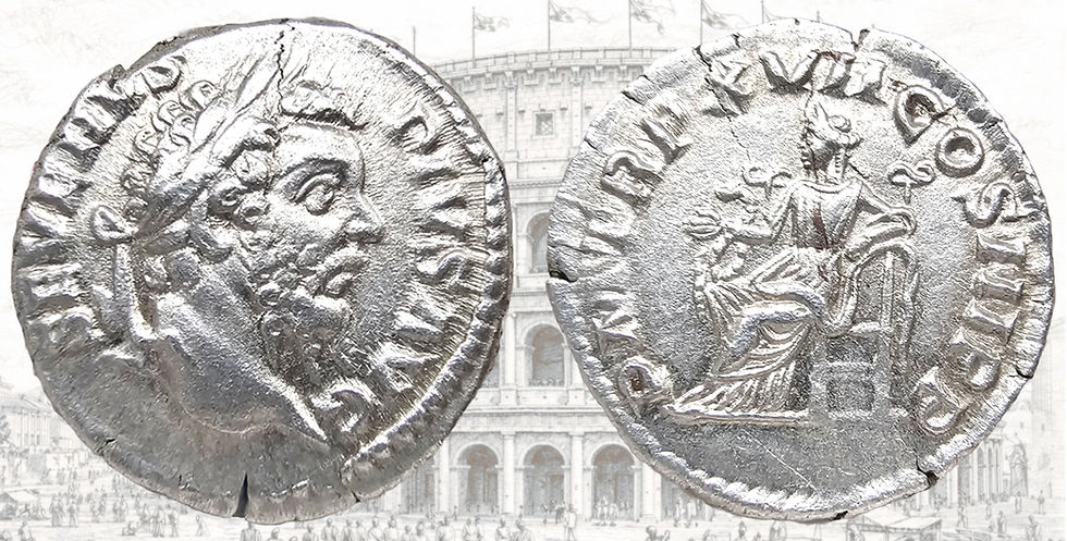 Septimio Severo. Denario. EBC+. RIC IV Septimius Severus 230. Salus.