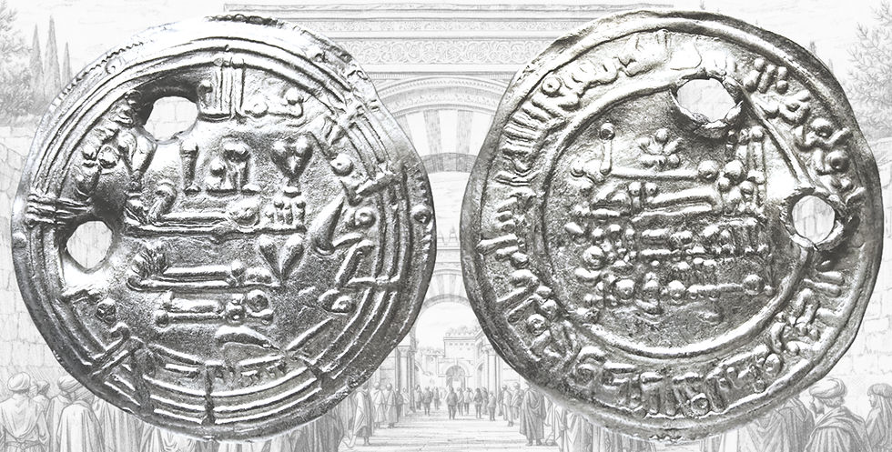 Dirham de Abd al-Rahman III. 333 H. Al Andalus