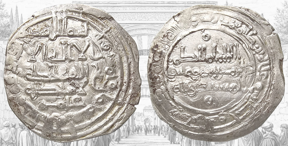 Dirham de Al-Hakam II. 358 H. Madinat al-Zahra.