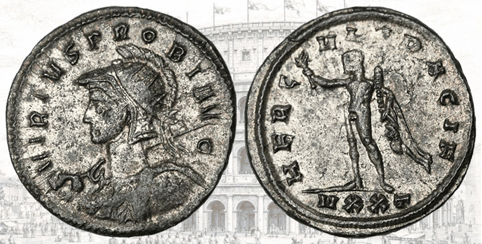 Antoniniano de Probo. RIC V Probus 376. HERCVLI PACIF.