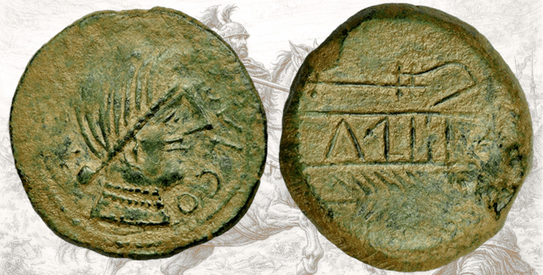 As de Obulco. As de Obvlco. Obulco. Porcuna. Jaen.