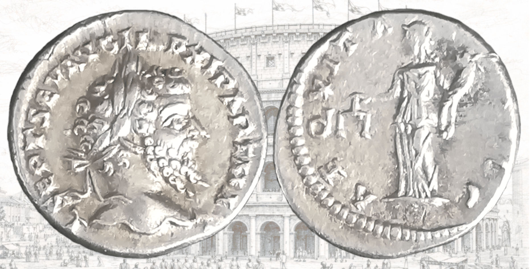 Denario de Septimio Severo. RIC IV Septimius Severus 500