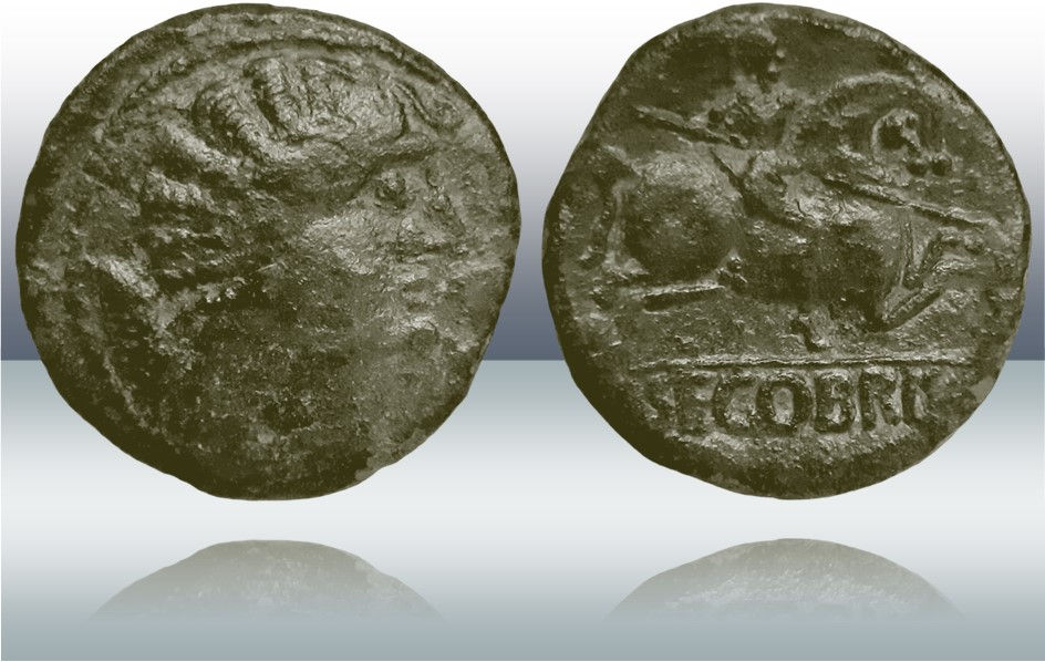 Segóbriga. Secobirices. As de Segóbriga. SECOBRIS.