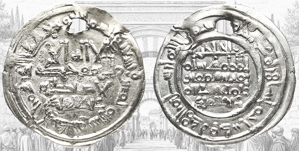 Hisham II. Dirham de Hisham II. 395 H. Al Andalus.