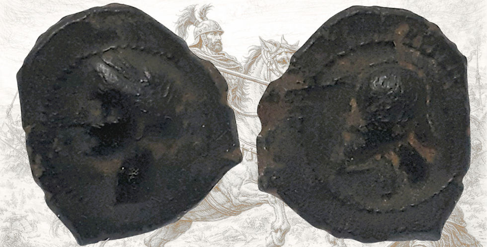 Cartagonova. 1/4 Calco Hispanocartaginés.