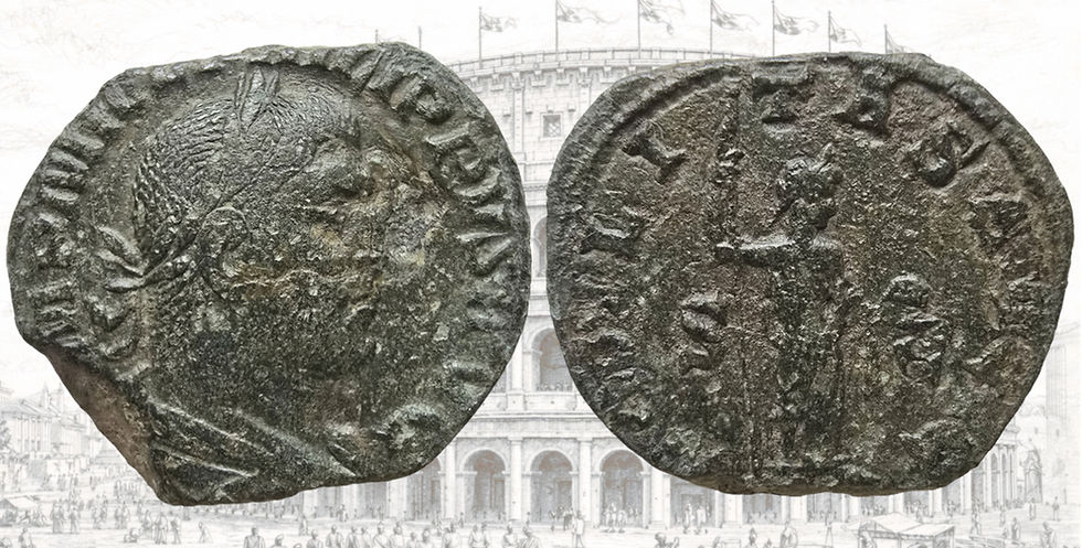 Sestercio de Filipo I. RIC IV Philip I 155A. NOBILITAS