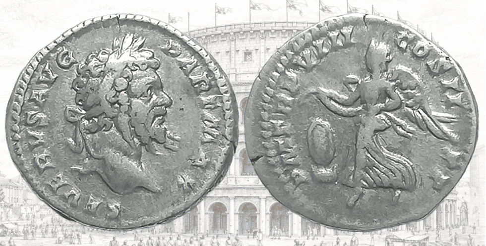 Denario de Septimio Severo. RIC IV Septimius Severus 150