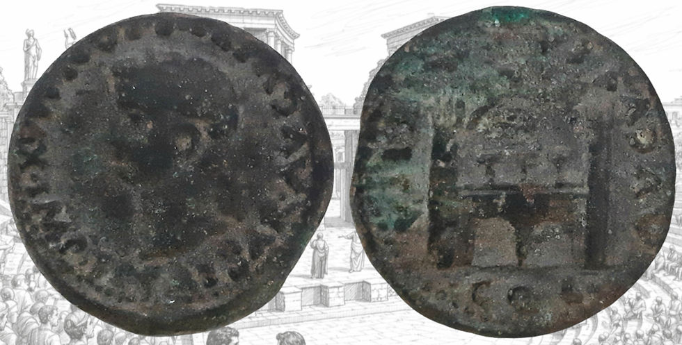 Emerita. As de Emerita. Mérida.