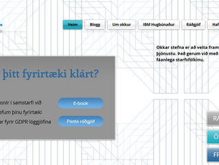 Ný vefsíða