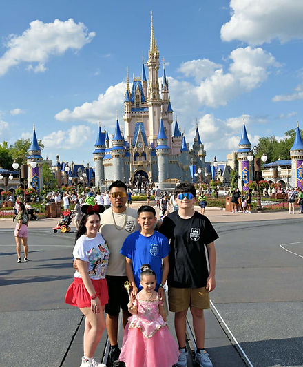 jessica harper step into adventure travel specialist wearing disney ears