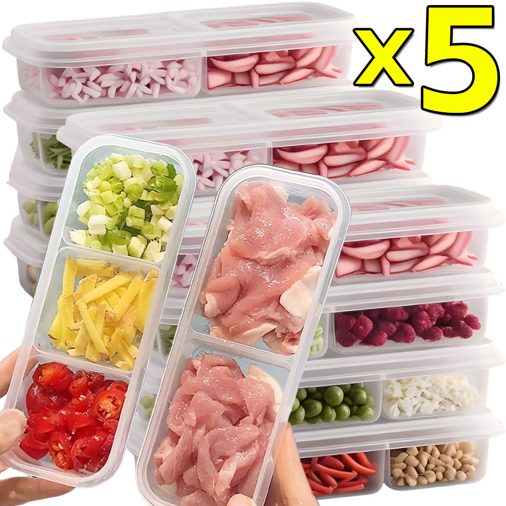 Refrigerator Freezing Organizer Square Storage Box Food Container Fruit Vegetabl