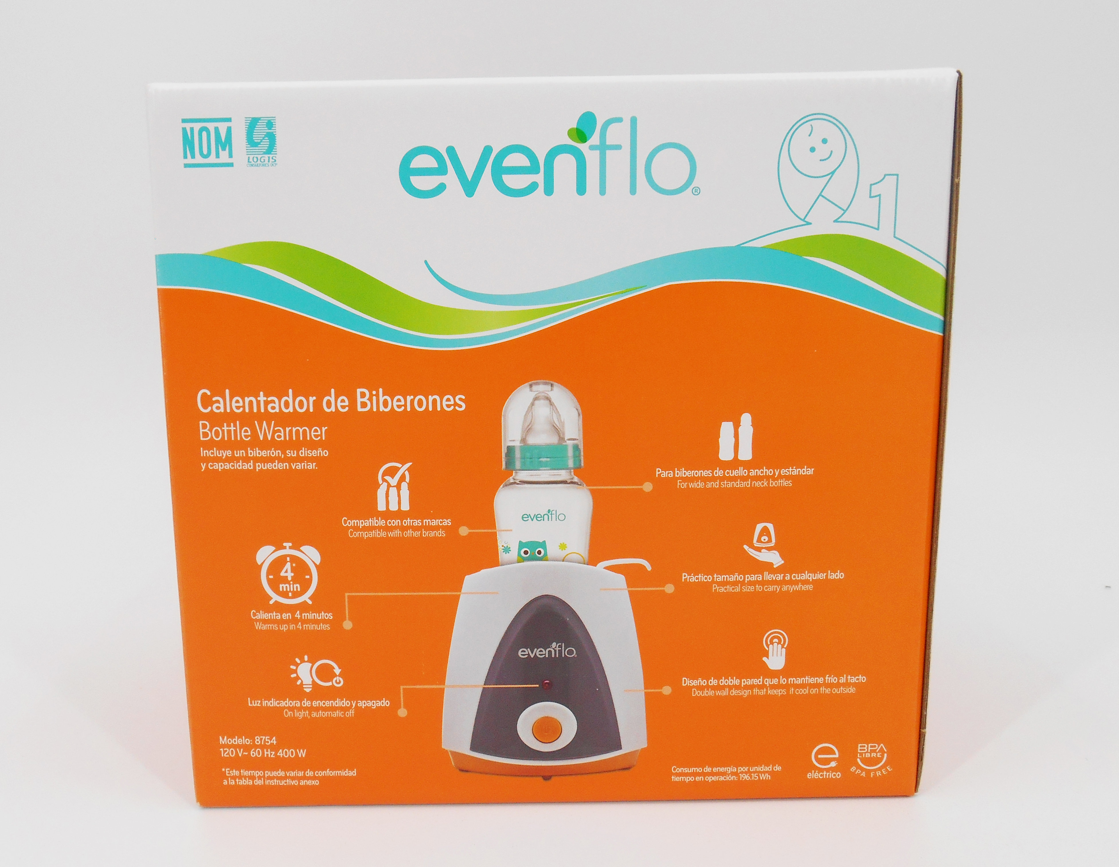 evenflo bottle warmer