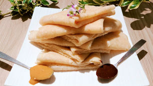 CREPES VEGAN MOELLEUSES au lait d'avoine maison