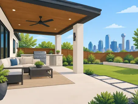 Outdoor Patio Renovation Example for DFW Homes