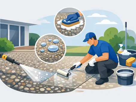 How to Maintain Exposed Aggregate Surfaces