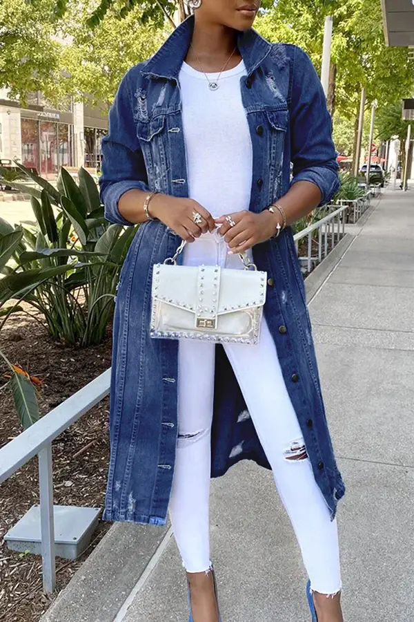 A Touch Of Class Denim Coat