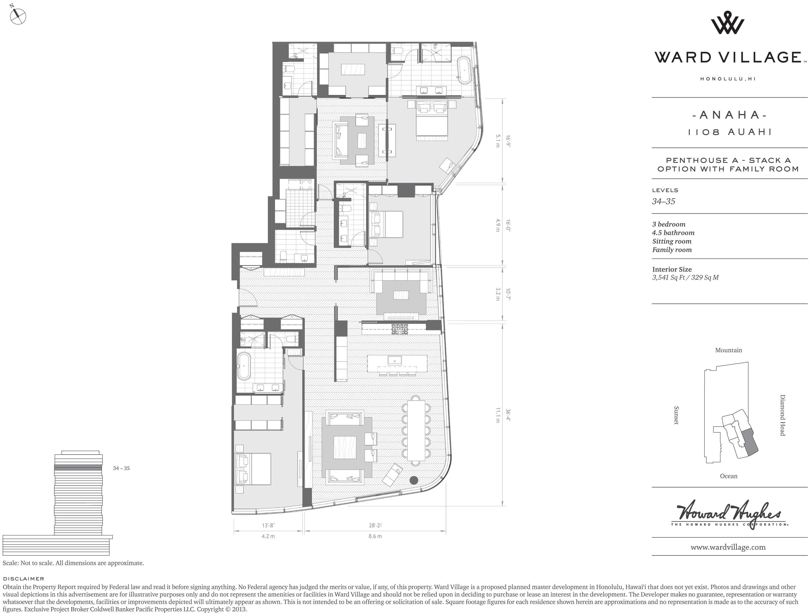 Penthouse A w/Sitting Room Stack A