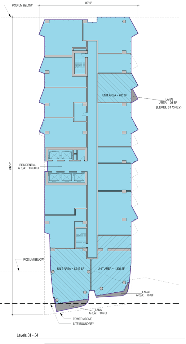 Ae'o Floorplate 31-34