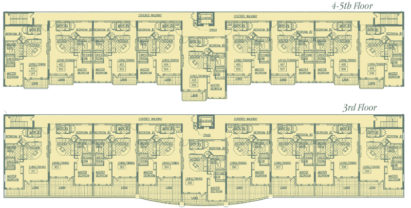 Floors 3-5 