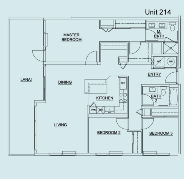 Floor Plan Unit 214