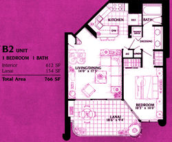 Honolulu Park Place Unit B2