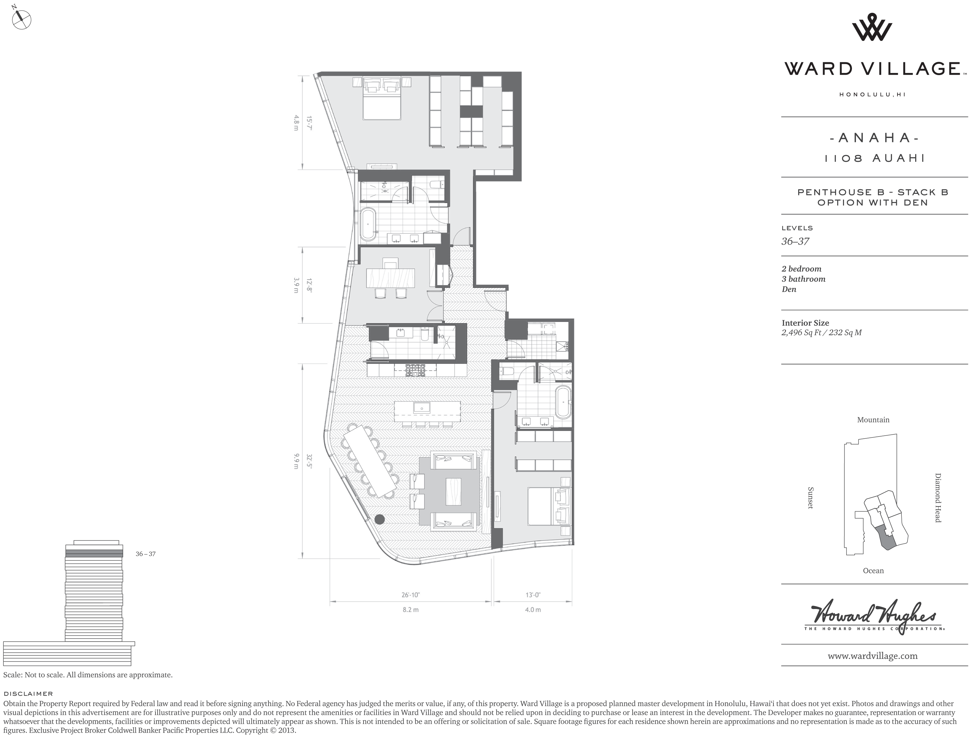 Residence C w/Den Stack B