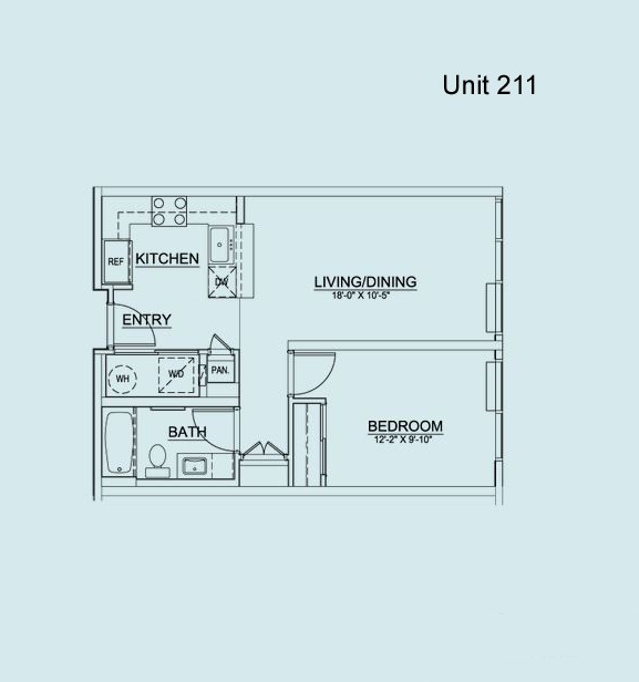 Floor Plan Unit 211