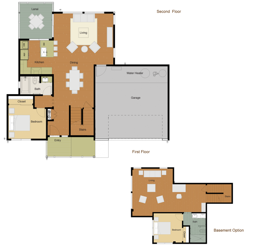 Residence 3 - Floor plan 1st floor