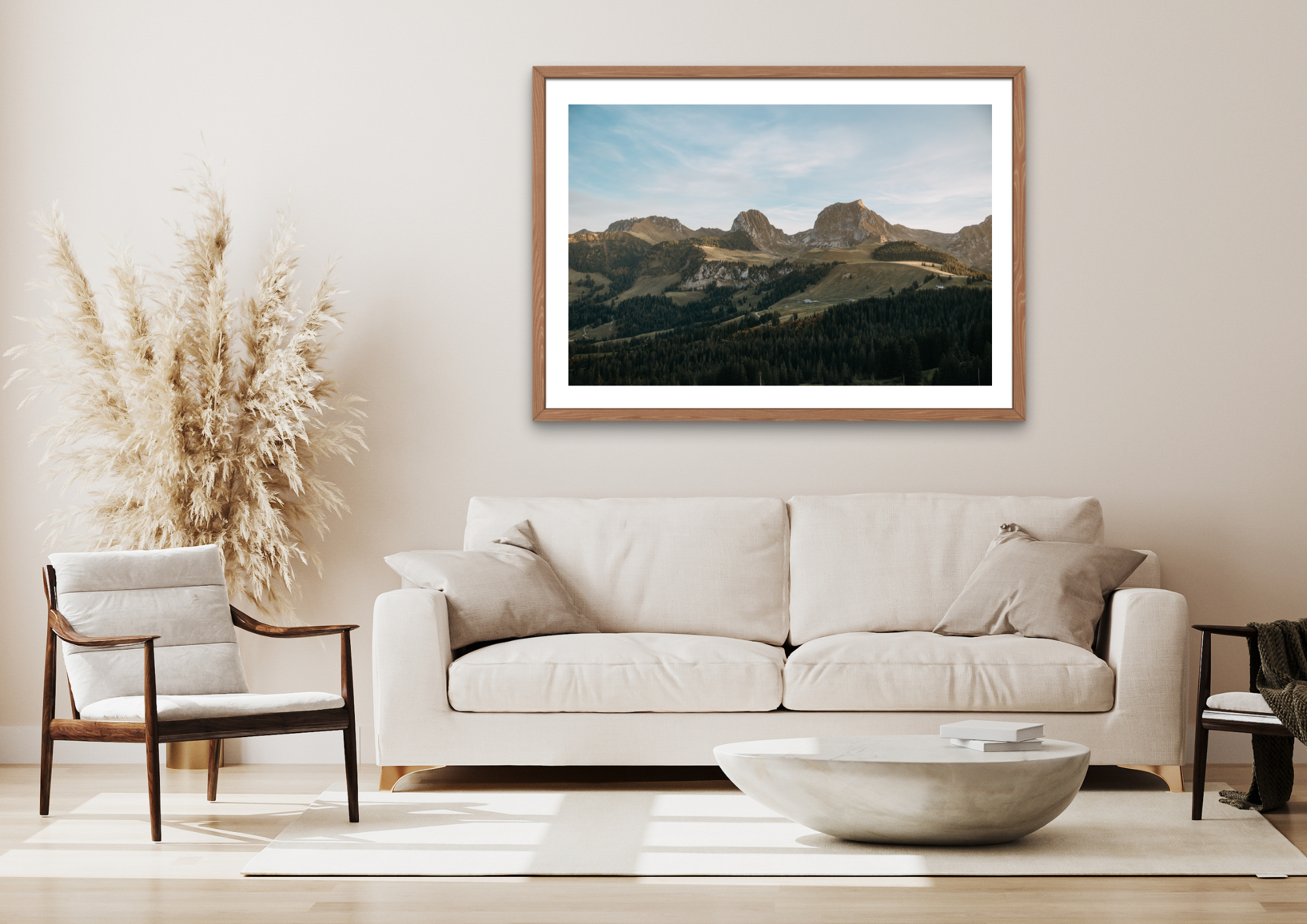  "Gantrischkette „Fine Art Print