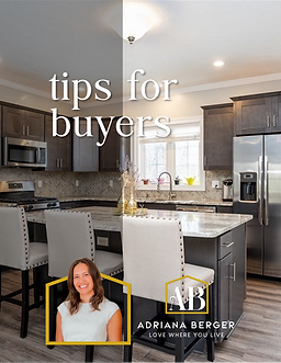 TIPS FOR BUYERS COVER ADRIANA BERGER