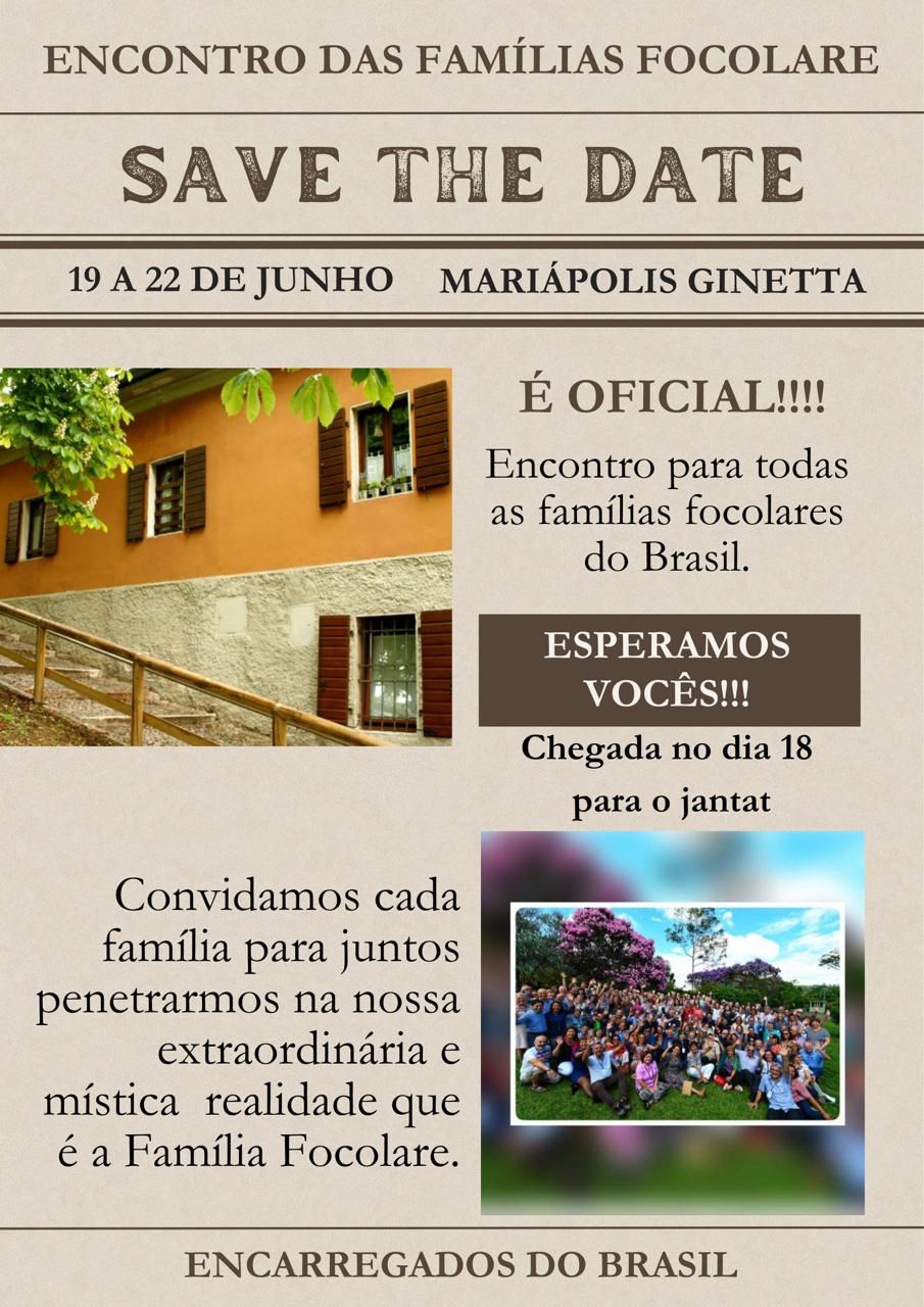 Encontro das Famílias Focolare 2025