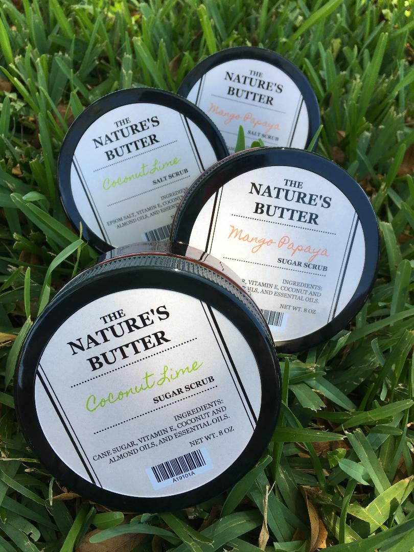 Coconut Lime Exfoliating Salt Scrub