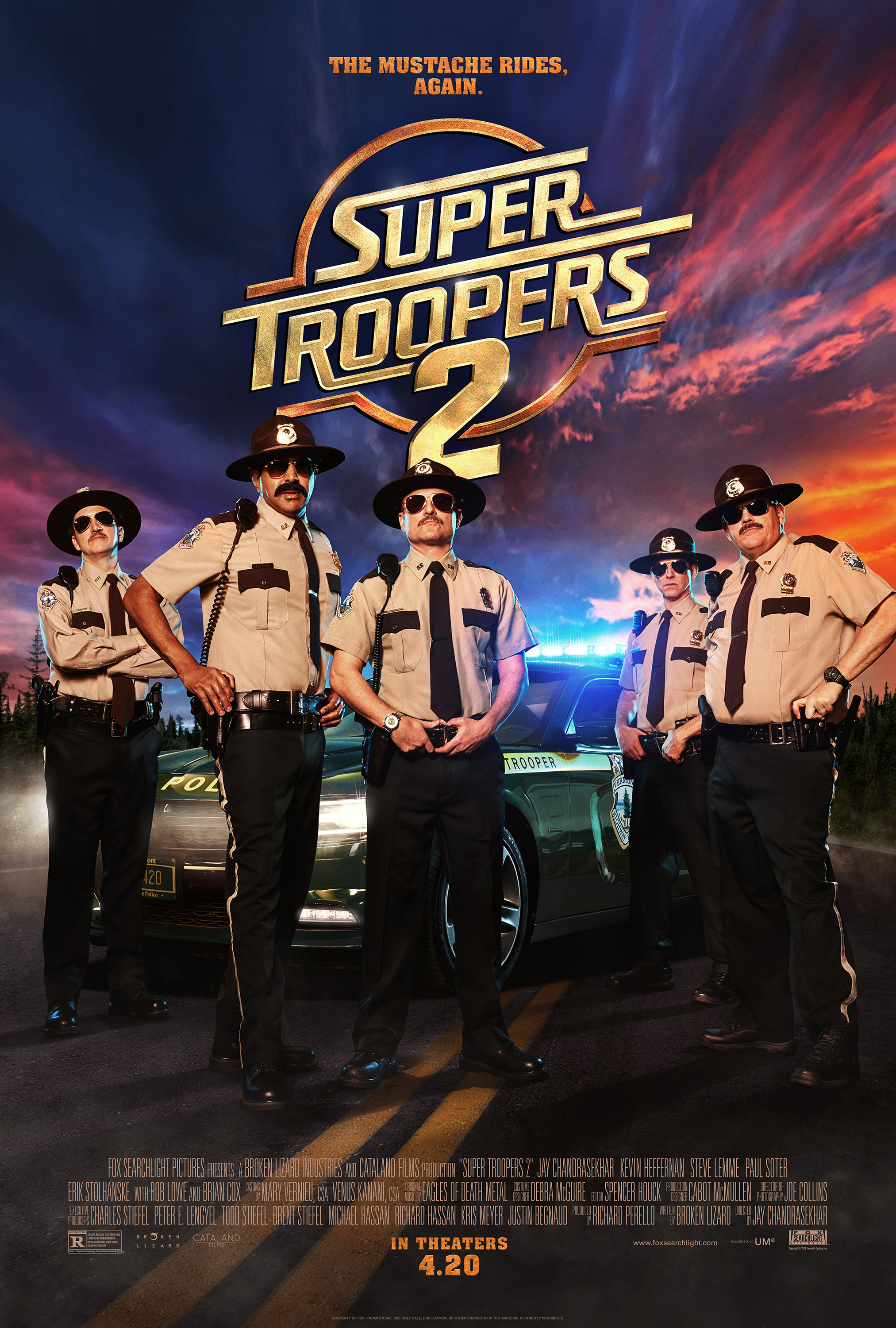 Super Troopers 2 27" x 40"